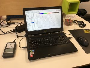 Das Das Spektralradiometer und PAR-Messgerät MSC-15 mit dazugehöriger Software